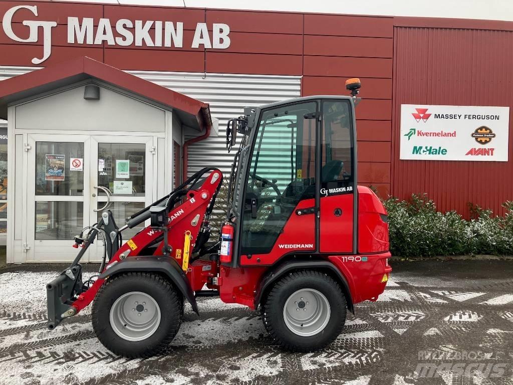 Weidemann 1190e Krautuvai su šoniniu pasukimu