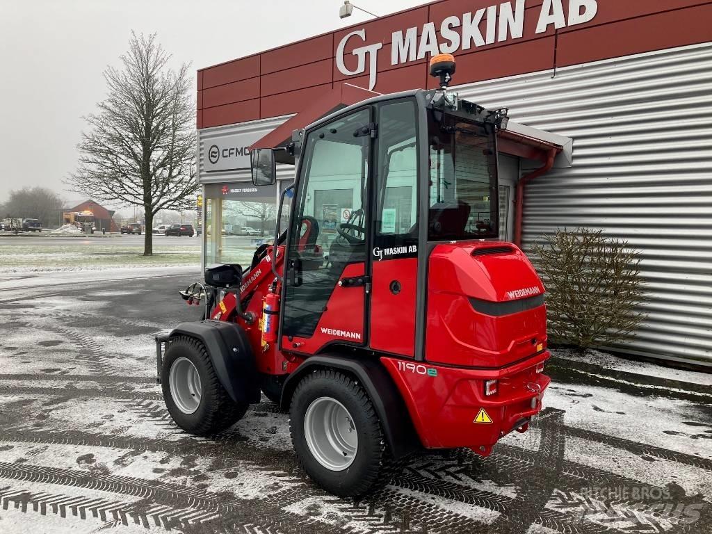 Weidemann 1190e Krautuvai su šoniniu pasukimu