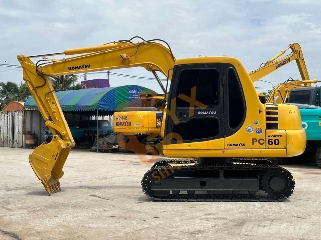 Komatsu PC 60 Vikšriniai ekskavatoriai