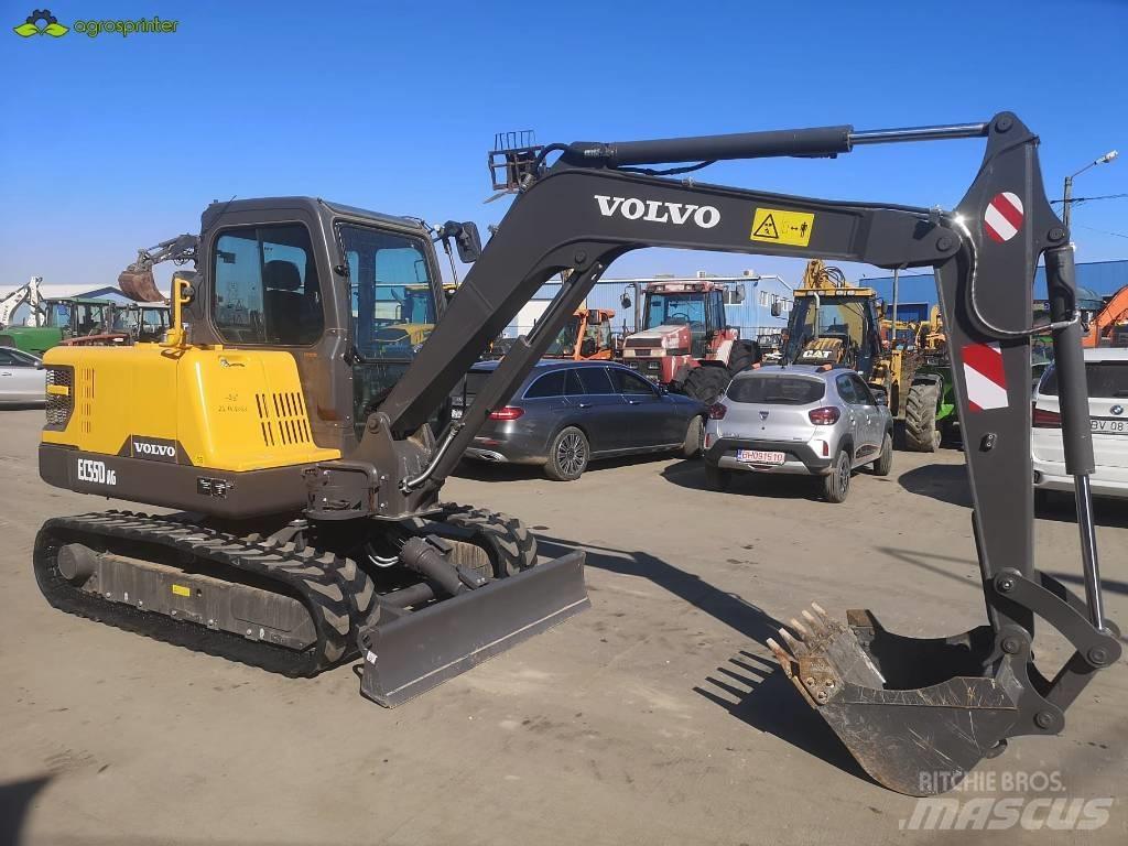 Volvo EC 55 D AG Mini ekskavatoriai < 7 t