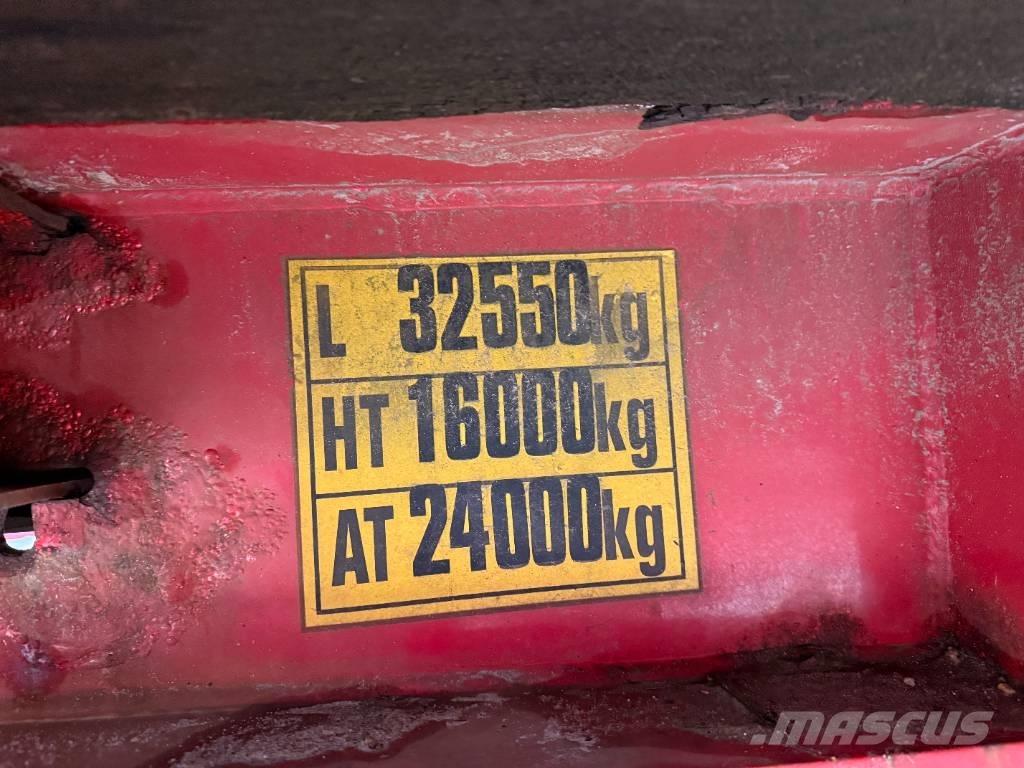 HRD Trailer Žemo iškrovimo puspriekabės