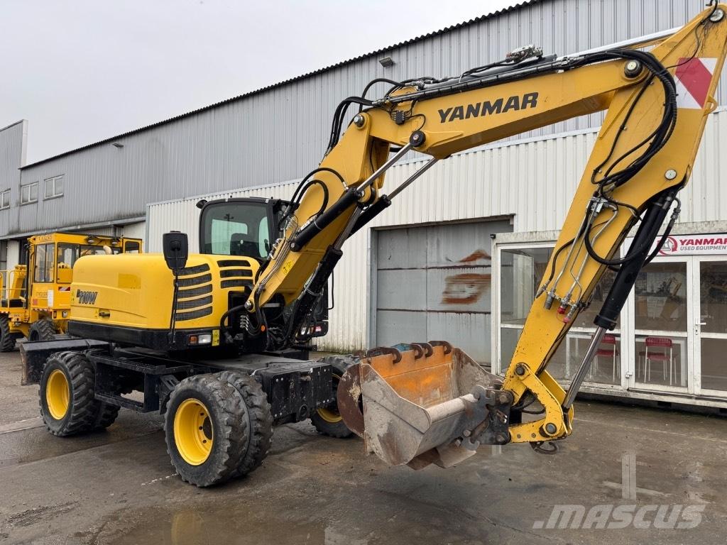 Yanmar B110W (40518) Ratiniai ekskavatoriai