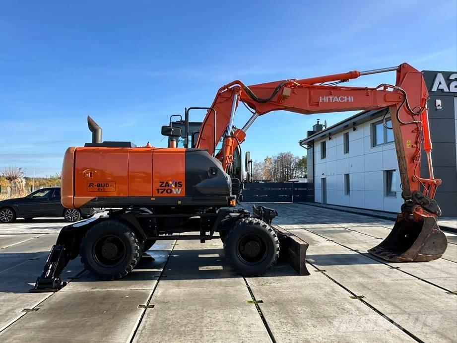 Hitachi ZX 170 W-5 B Ratiniai ekskavatoriai