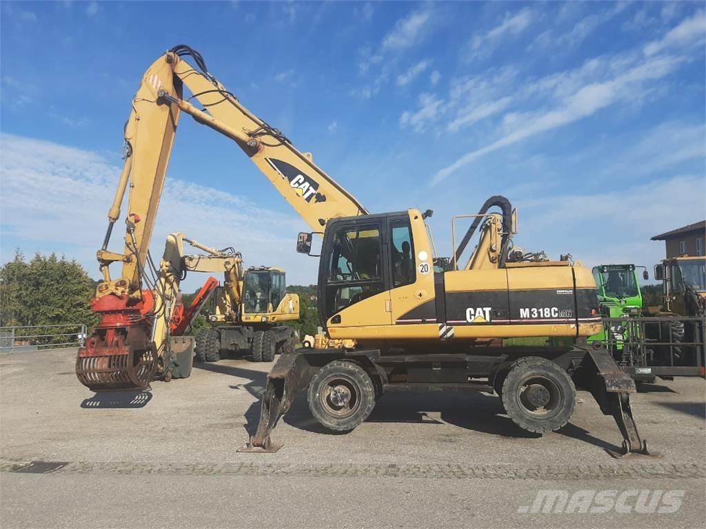 CAT M318C MH Ratiniai ekskavatoriai