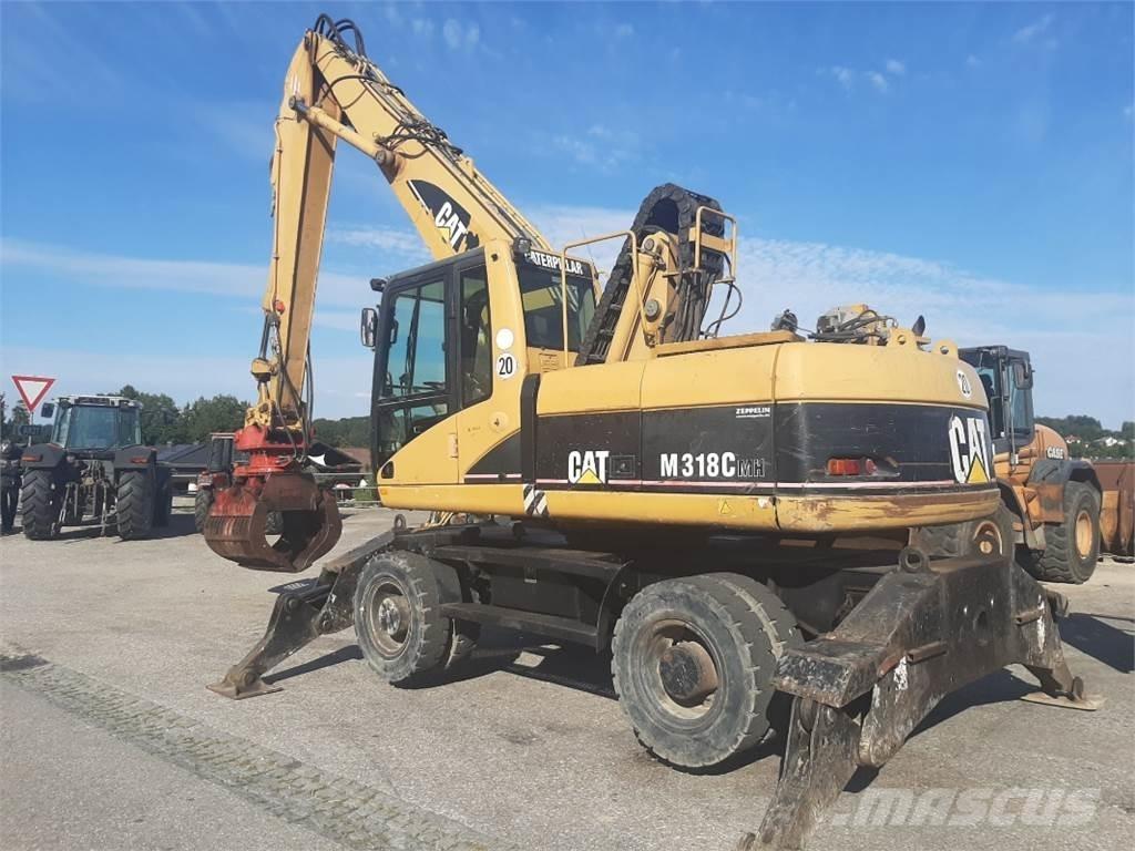 CAT M318C MH Ratiniai ekskavatoriai