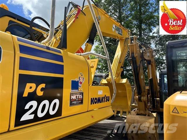 Komatsu PC 200-8 Vikšriniai ekskavatoriai