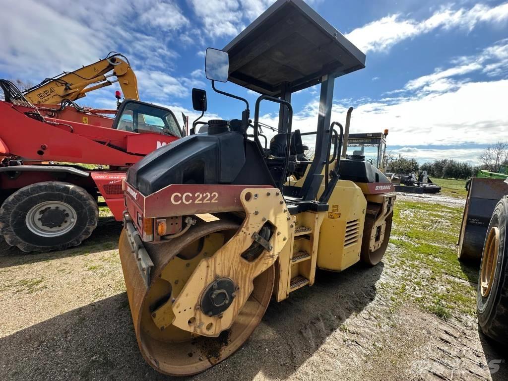 Dynapac CC 222 Porinių būgnų volai