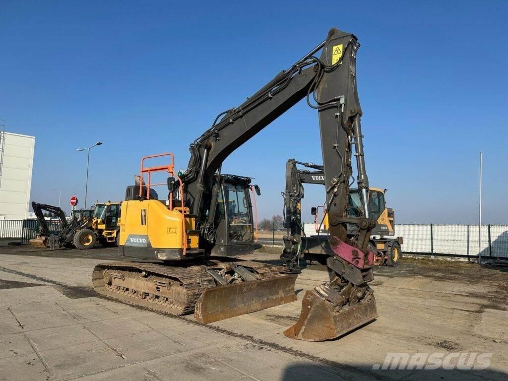 Volvo ECR145EL Vikšriniai ekskavatoriai