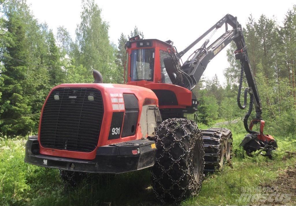 Komatsu 931 Miško technika (Harvesteriai)