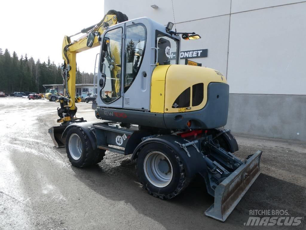 Wacker Neuson EW 100 Ratiniai ekskavatoriai