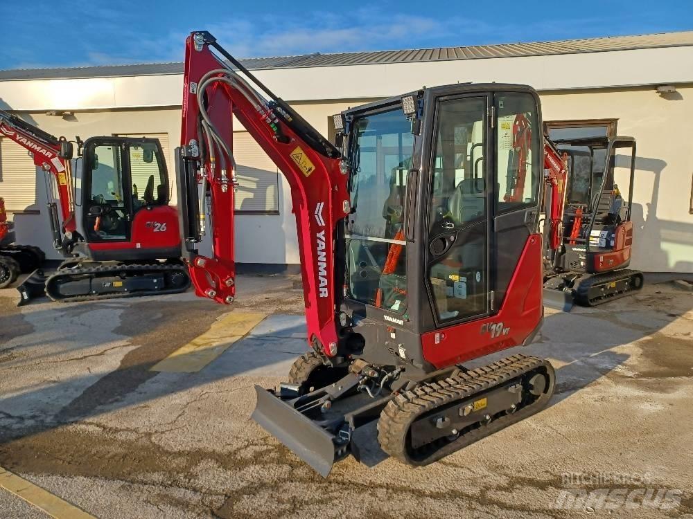 Yanmar SV19 Mini ekskavatoriai < 7 t