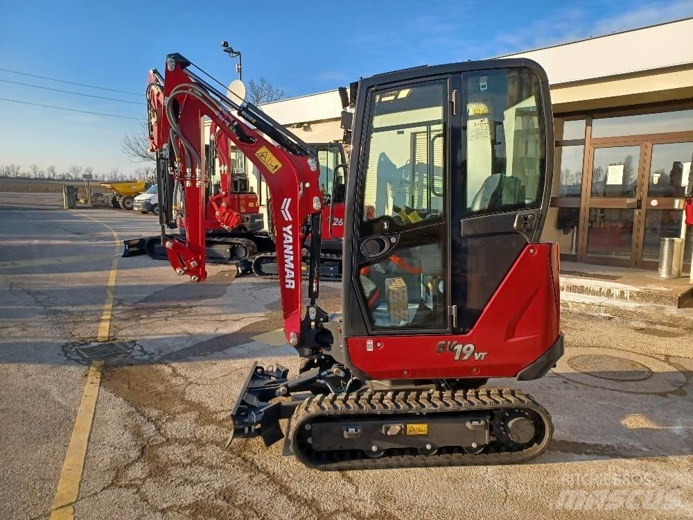 Yanmar SV19 Mini ekskavatoriai < 7 t