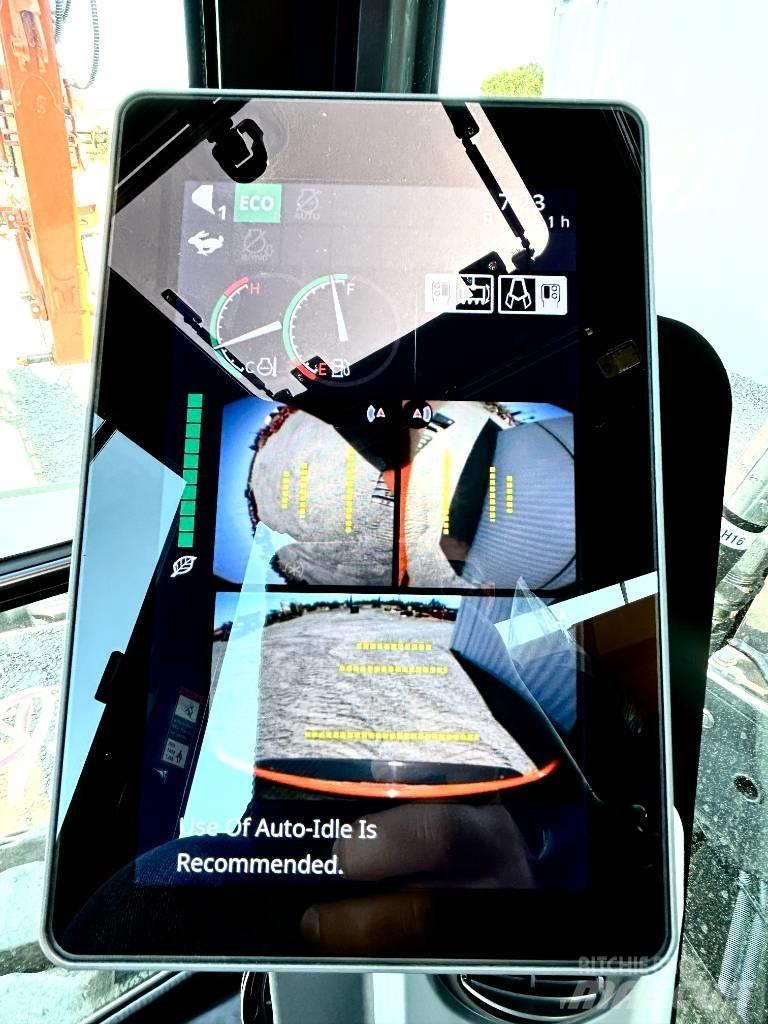 Hitachi ZX 75 US-7 Vikšriniai ekskavatoriai