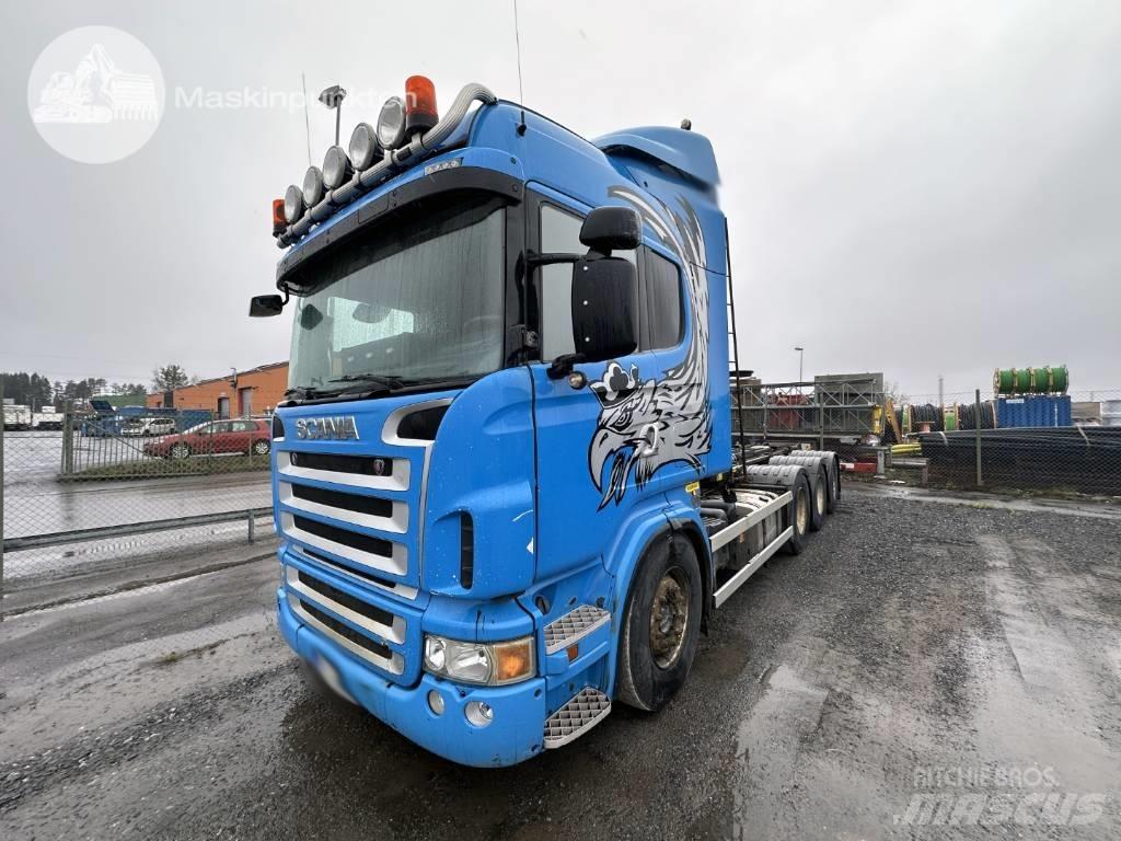 Scania R 500 LB Sunkvežimiai su keliamuoju kabliu
