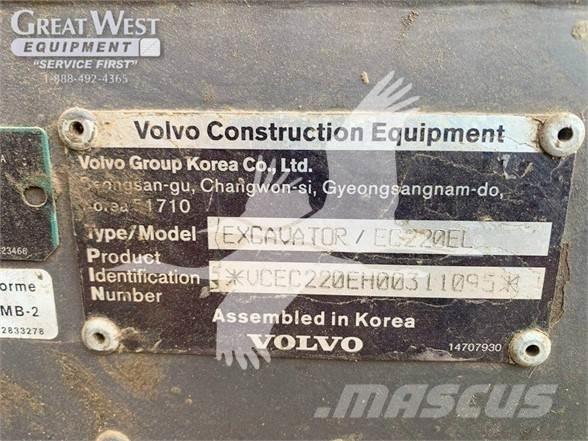 Volvo EC220EL Miško technika (Harvesteriai)