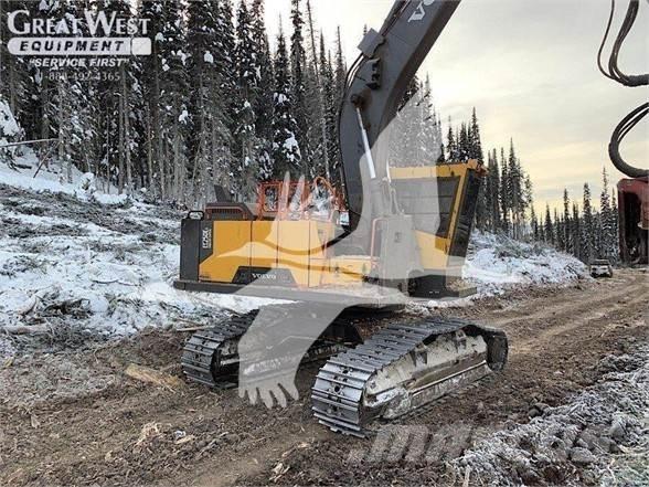 Volvo EC250EL Miško technika (Harvesteriai)