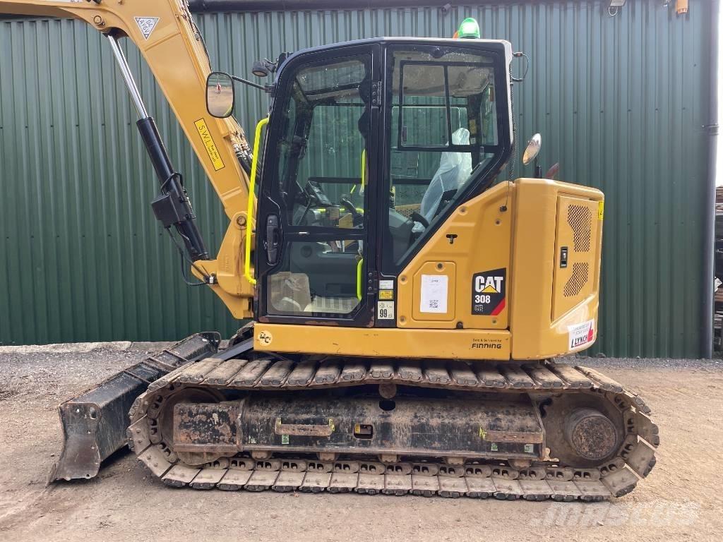 CAT 308 C CR Vidutinės galios ekskavatoriai 7-12 t