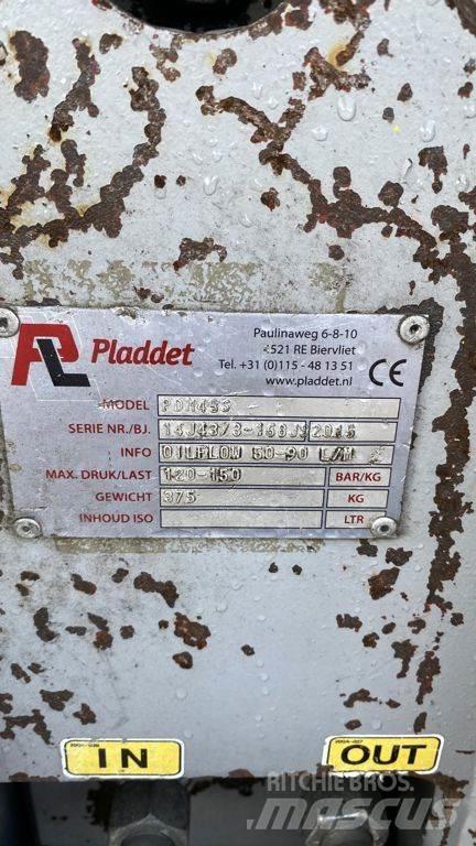 Pladdet PDH 43S Hidrauliniai kūjai / Trupintuvai