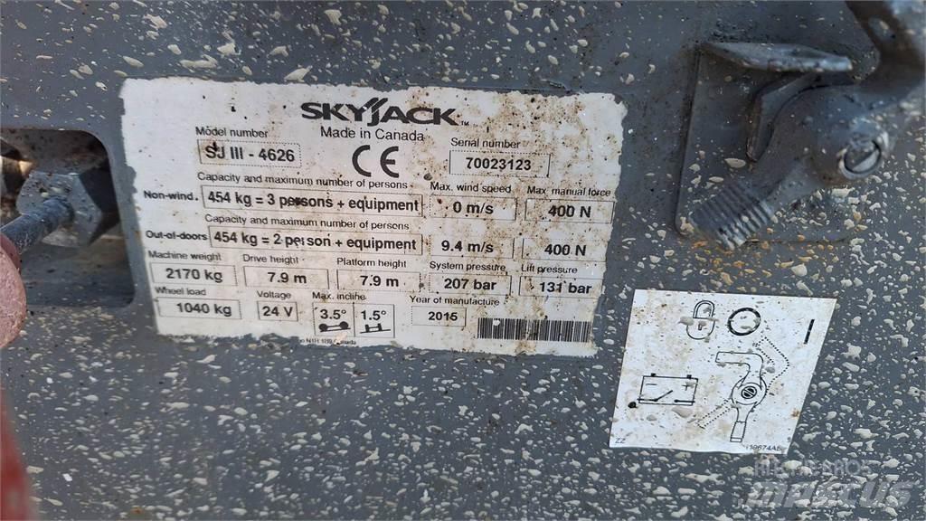 SkyJack SJIII4626 Žirkliniai keltuvai