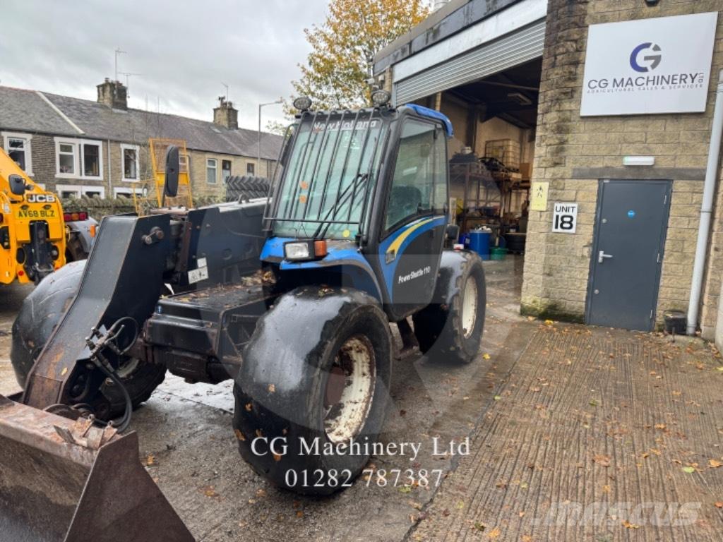 New Holland LM 415 A Teleskopiniai krautuvai žemės ūkiui