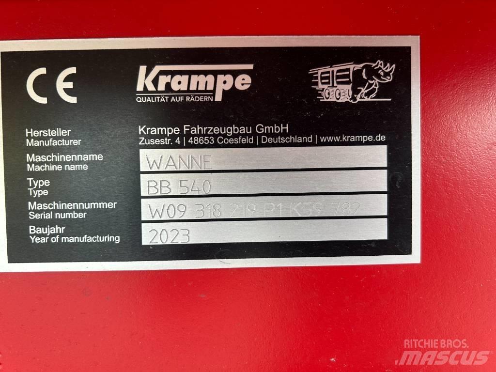 Krampe BB 540 Grūdų vežimėliai