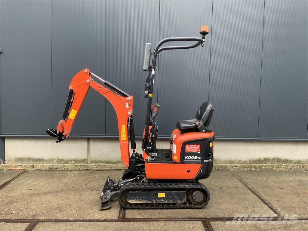 Kubota K 008-5 Mini ekskavatoriai < 7 t
