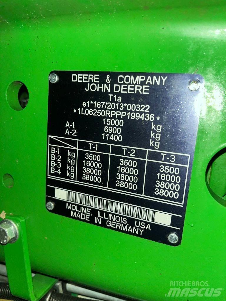 John Deere 6R 250 Traktoriai