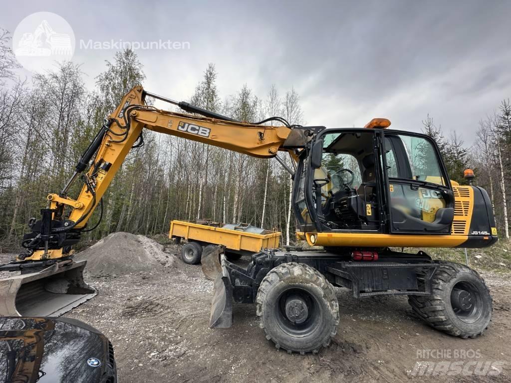 JCB JS 145 W Ratiniai ekskavatoriai