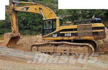 CAT 345 B L Vikšriniai ekskavatoriai