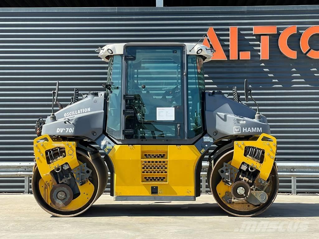 Hamm DV+ 70I VO-S Porinių būgnų volai