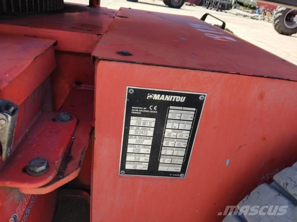 Manitou 150 AET JC Alkūniniai keltuvai