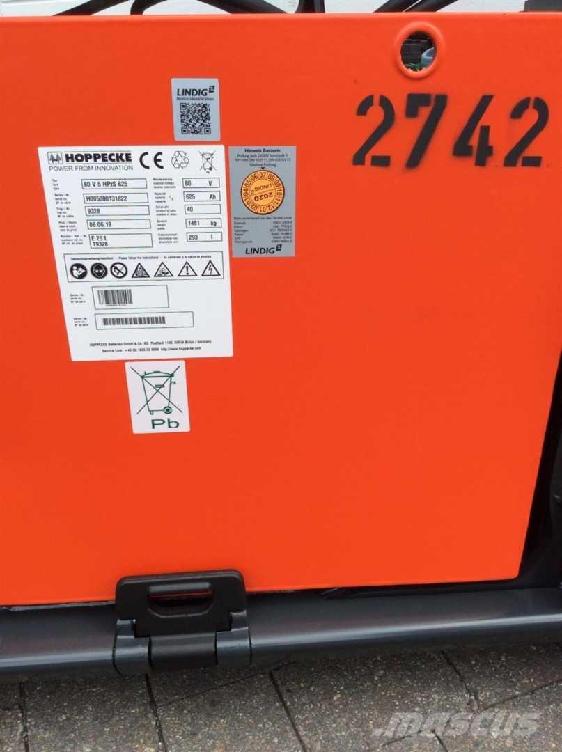 Linde E35L Elektriniai šakiniai krautuvai