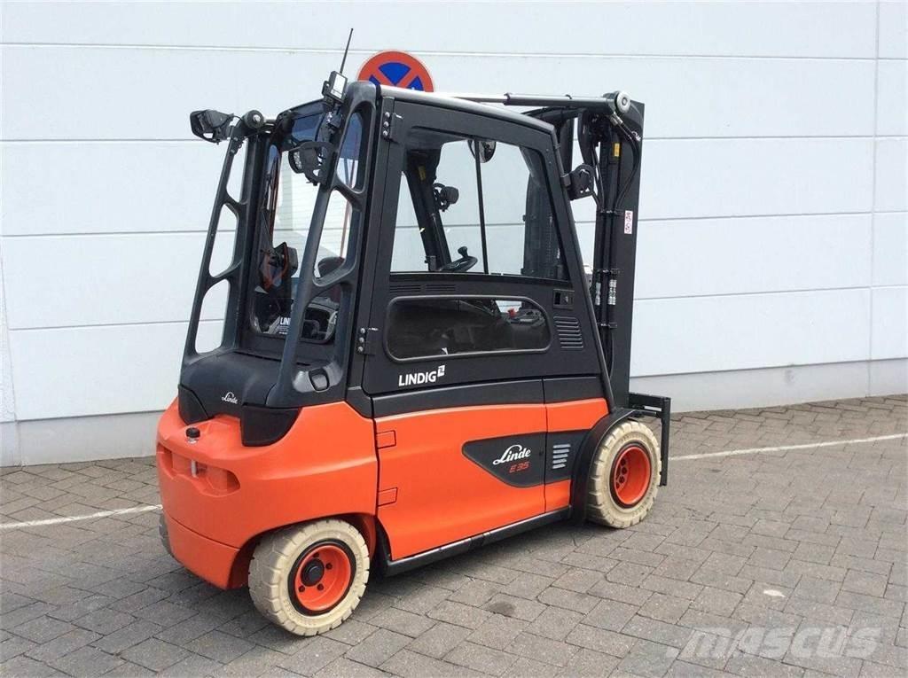 Linde E35L Elektriniai šakiniai krautuvai
