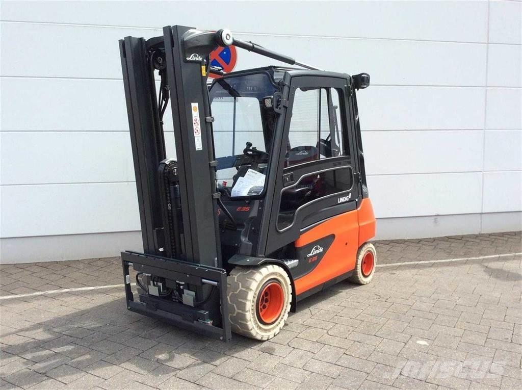 Linde E35L Elektriniai šakiniai krautuvai