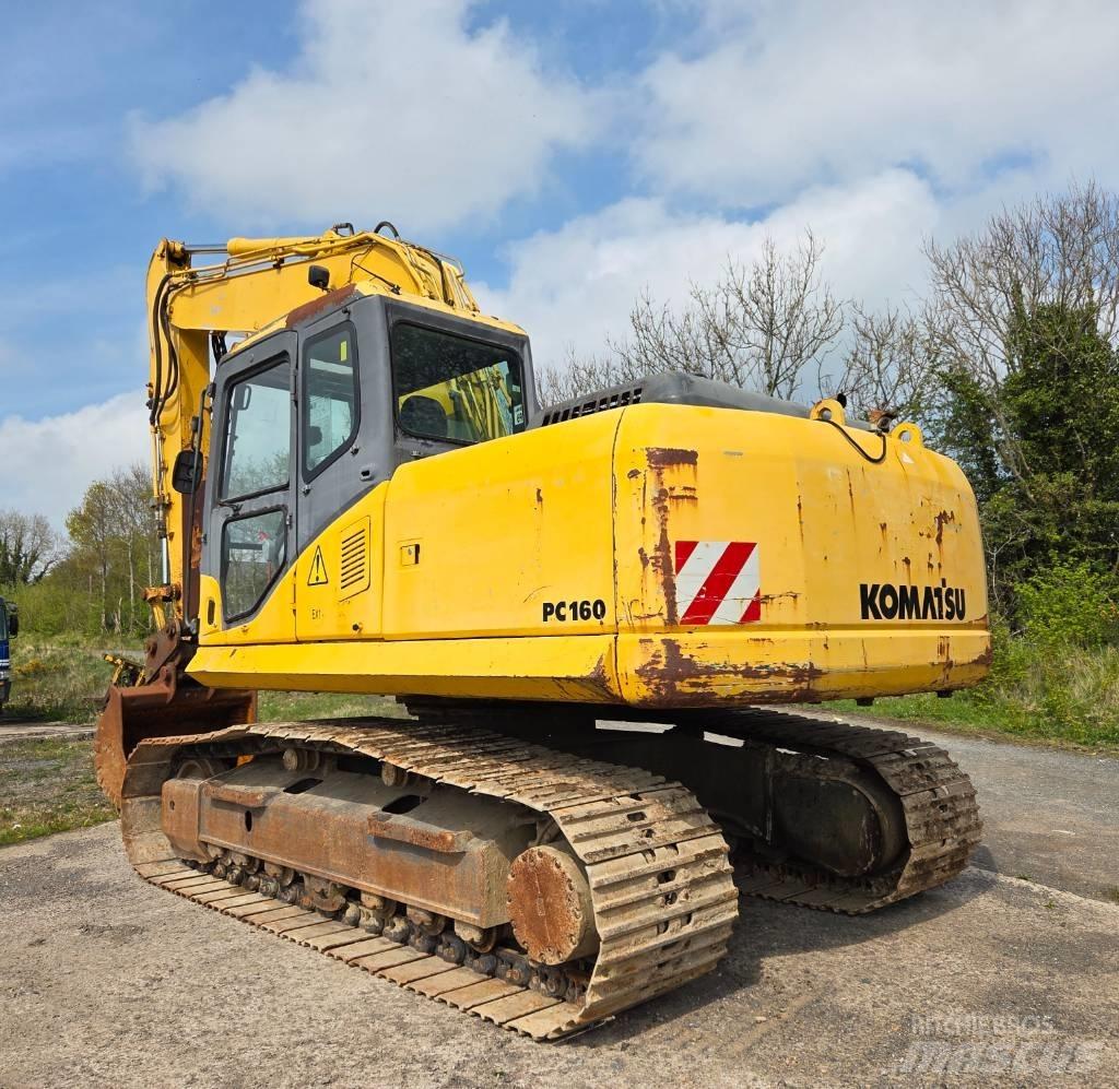 Komatsu PC 160 LC-7 Vikšriniai ekskavatoriai