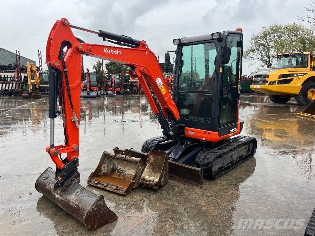 Kubota U 27-4 Mini ekskavatoriai < 7 t