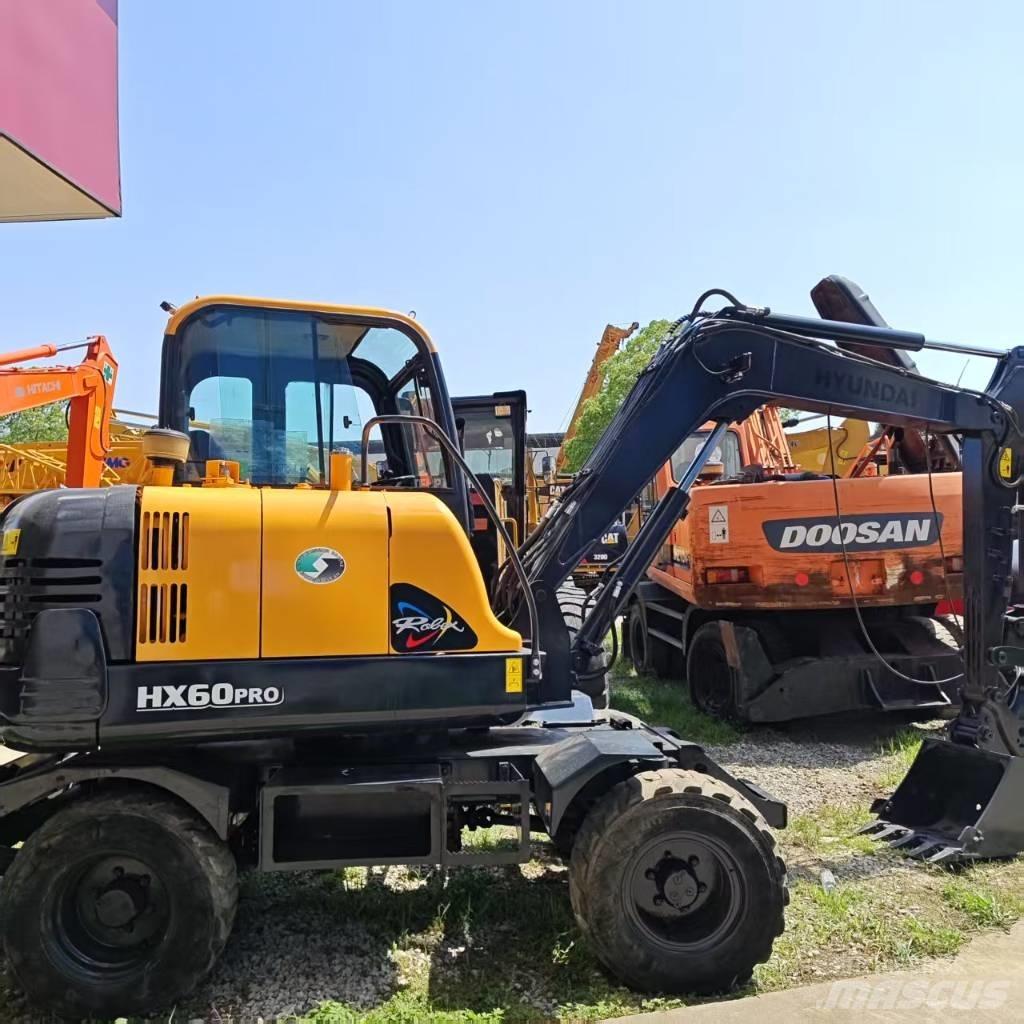 Hyundai HX 60w Ratiniai ekskavatoriai