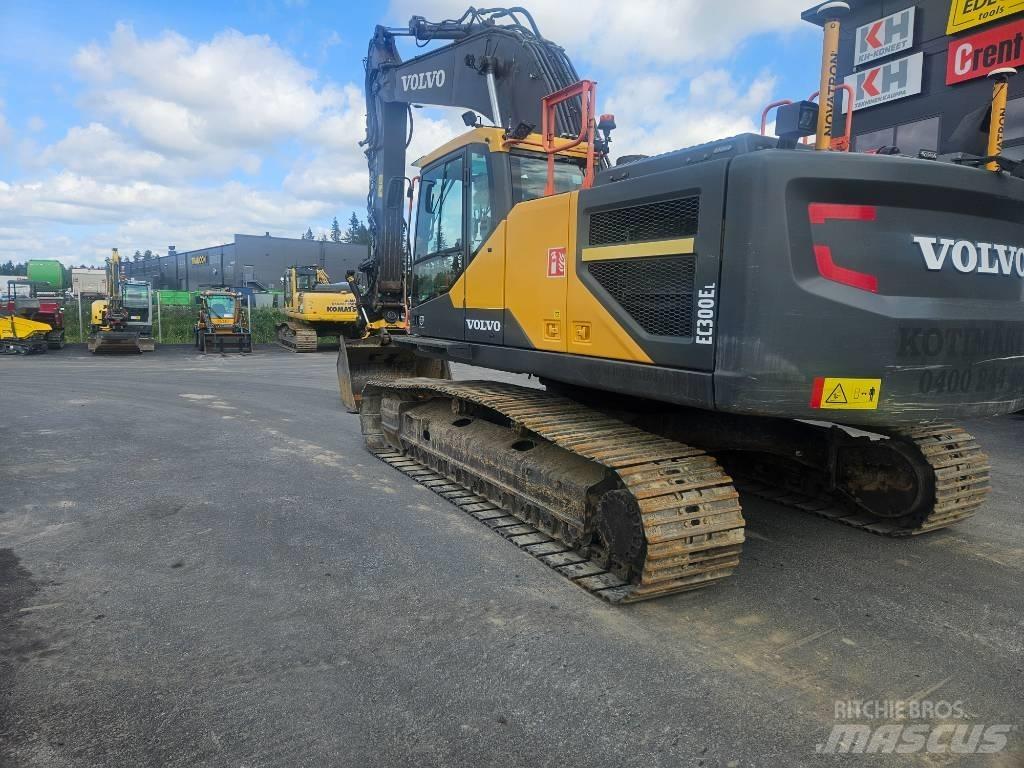 Volvo EC 300 EL + 3D Vikšriniai ekskavatoriai