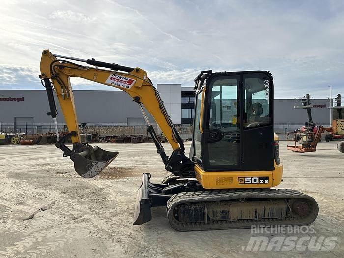 JCB 50Z-2 Vikšriniai ekskavatoriai