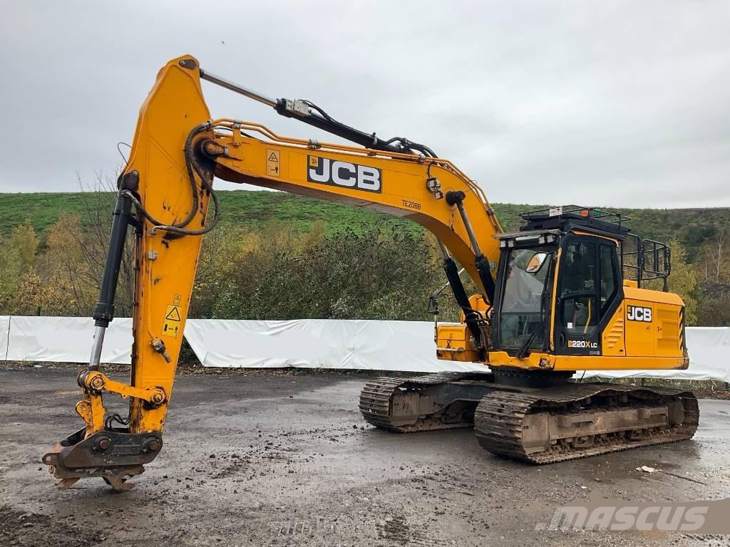 JCB 220X LSV Vikšriniai ekskavatoriai