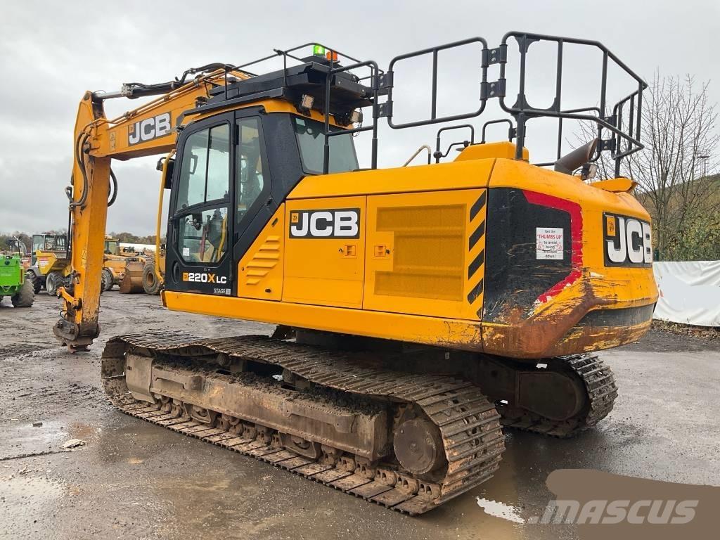 JCB 220X LSV Vikšriniai ekskavatoriai