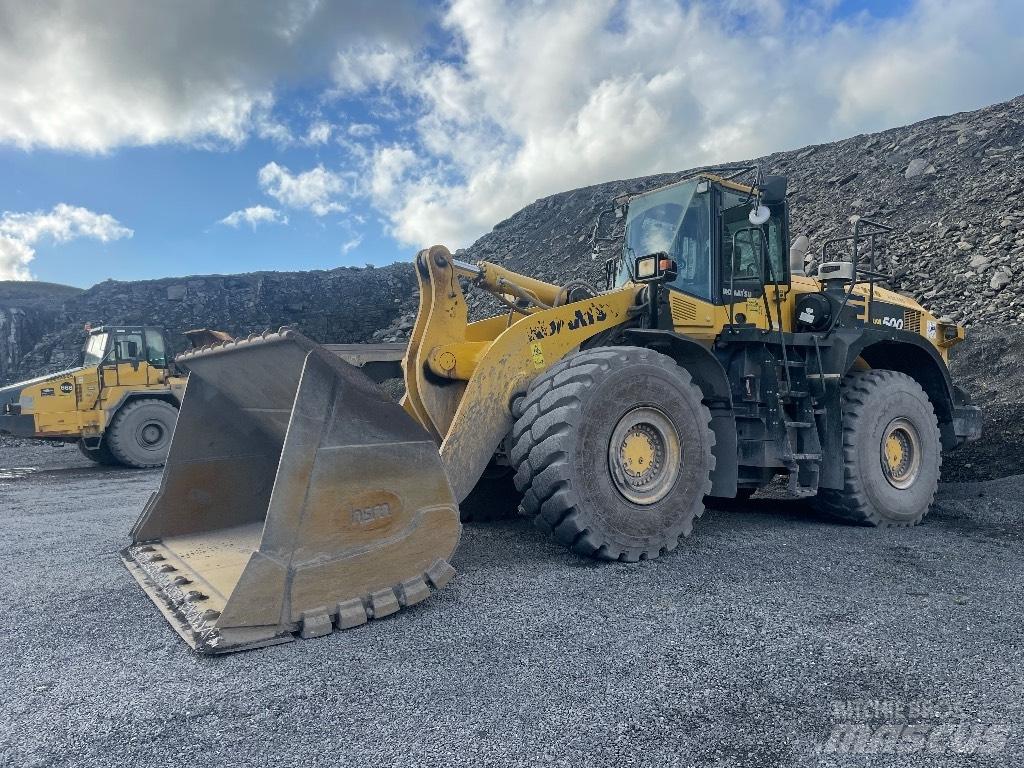 Komatsu WA500 Naudoti ratiniai krautuvai