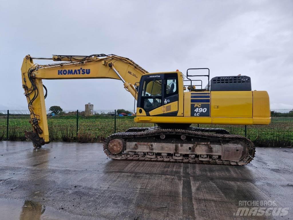 Komatsu PC 490 - 10 Vikšriniai ekskavatoriai