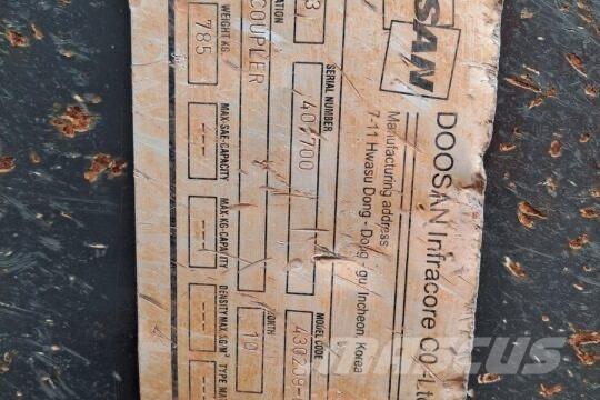 Develon Hitch Mini ekskavatoriai < 7 t