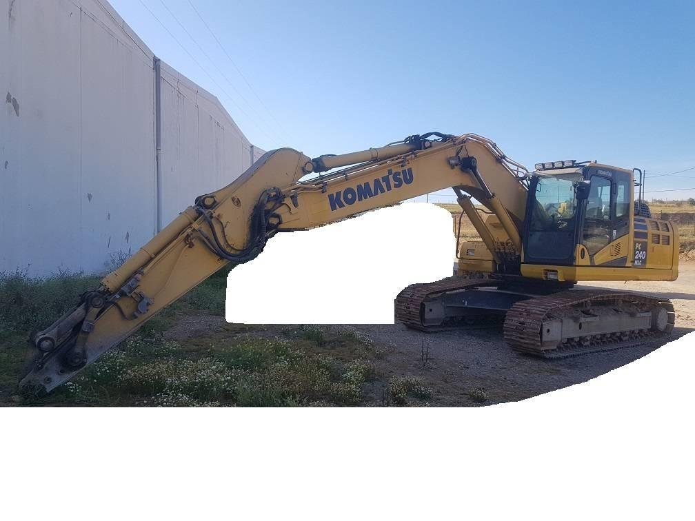 Komatsu PC240NLC-10 Vikšriniai ekskavatoriai
