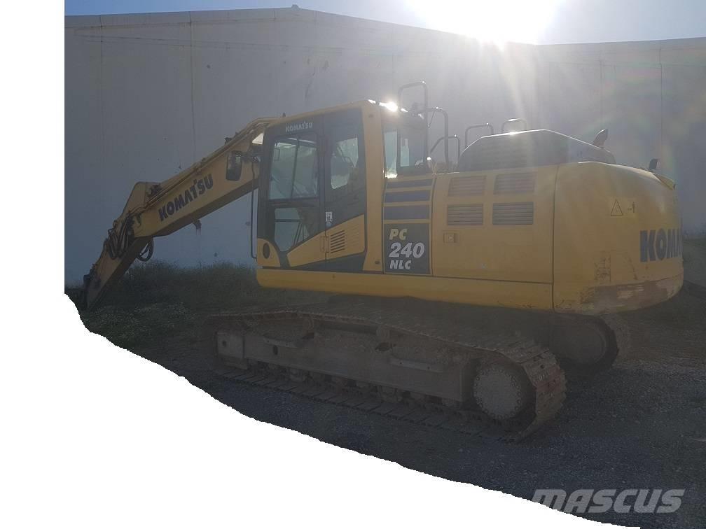 Komatsu PC240NLC-10 Vikšriniai ekskavatoriai