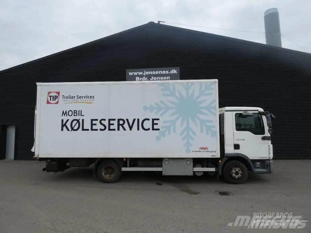 MAN TGL 8.180 Sunkvežimiai su dengtu kėbulu