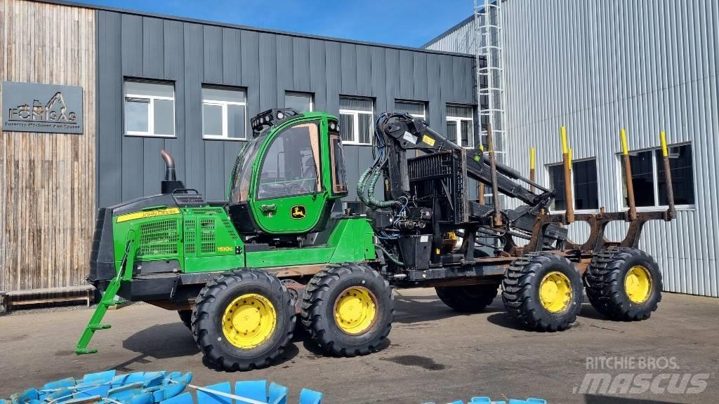 John Deere 1510 G Naudoti miškovežiai (Forvarderiai)