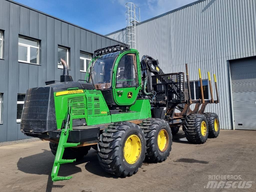 John Deere 1510 G Naudoti miškovežiai (Forvarderiai)