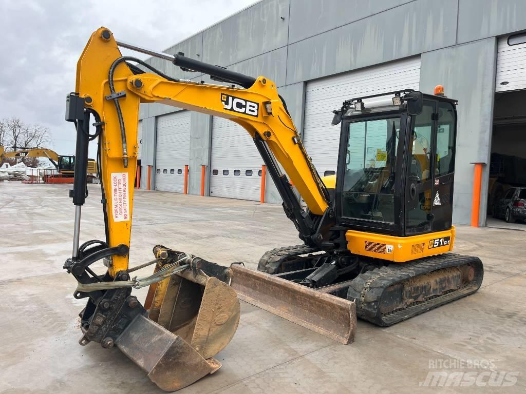 JCB 51 R-1 Mini ekskavatoriai < 7 t